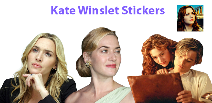 Kate Winslet Stickers Apk Download background