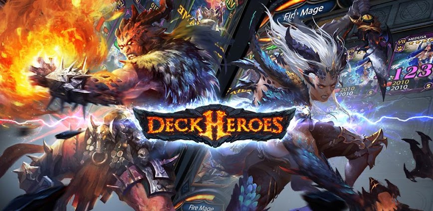Deck Heroes: Duell der Helden Apk Download background