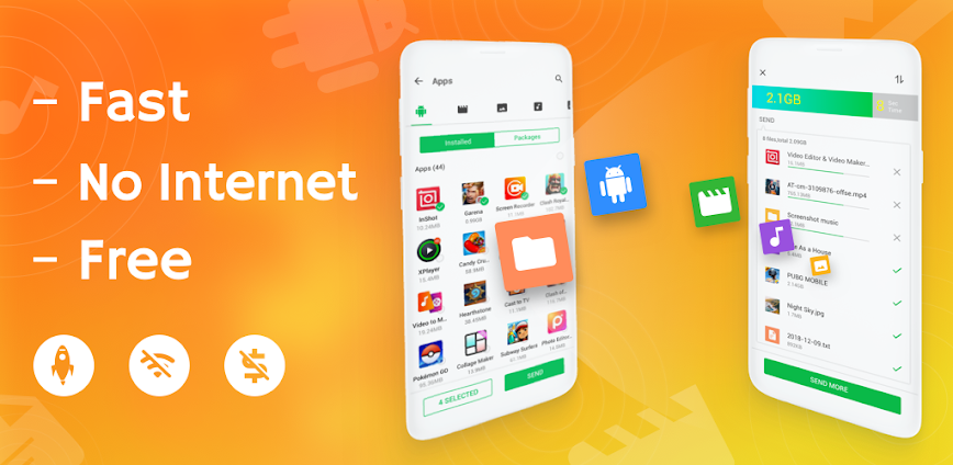 File Sharing – InShare Apk Download background