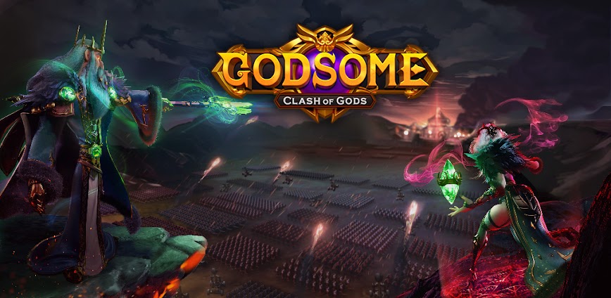 GODSOME: Clash of Gods Apk Download background