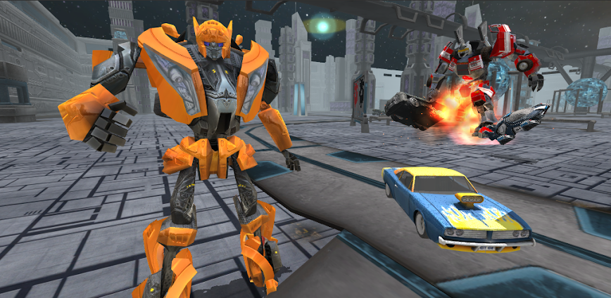 Robot City Battle Apk Download background