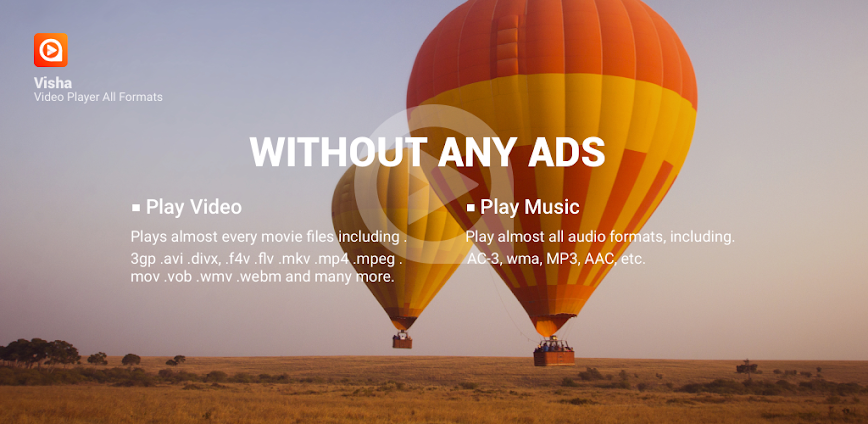 Visha-Video Player All Formats Apk Download background