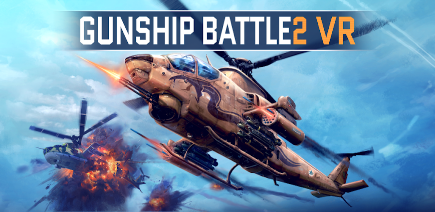 Gunship Battle2 VR Apk Download background