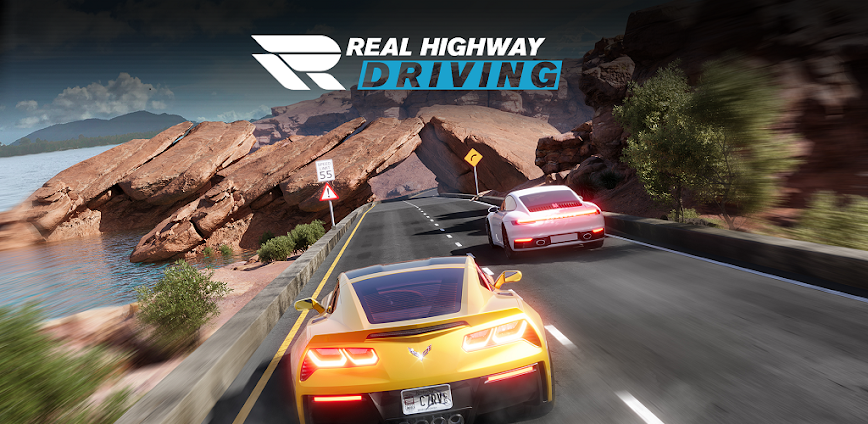 Real Highway Drive Simulator Apk Download background