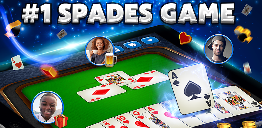 Spades Plus – Card Game Apk Download background