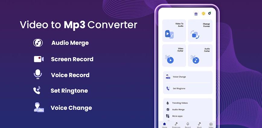 Video to Mp3 Converter Apk Download background