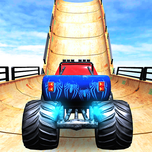 Monster Trucks Mega Ramp Impos Apk Download icon