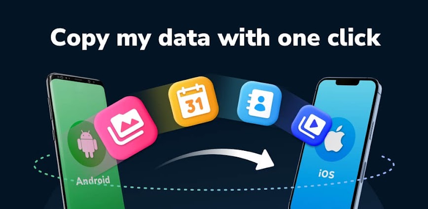 Data Transfer – Copy My Data Apk Download background